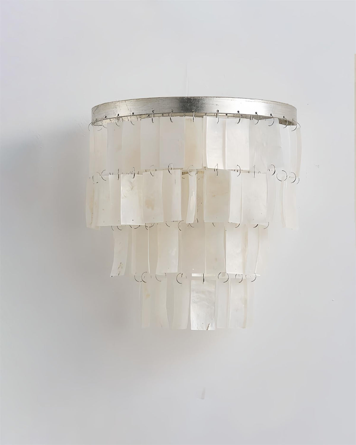 Vidoros Postmodern Luxury Shell Tiered Wall Lamp