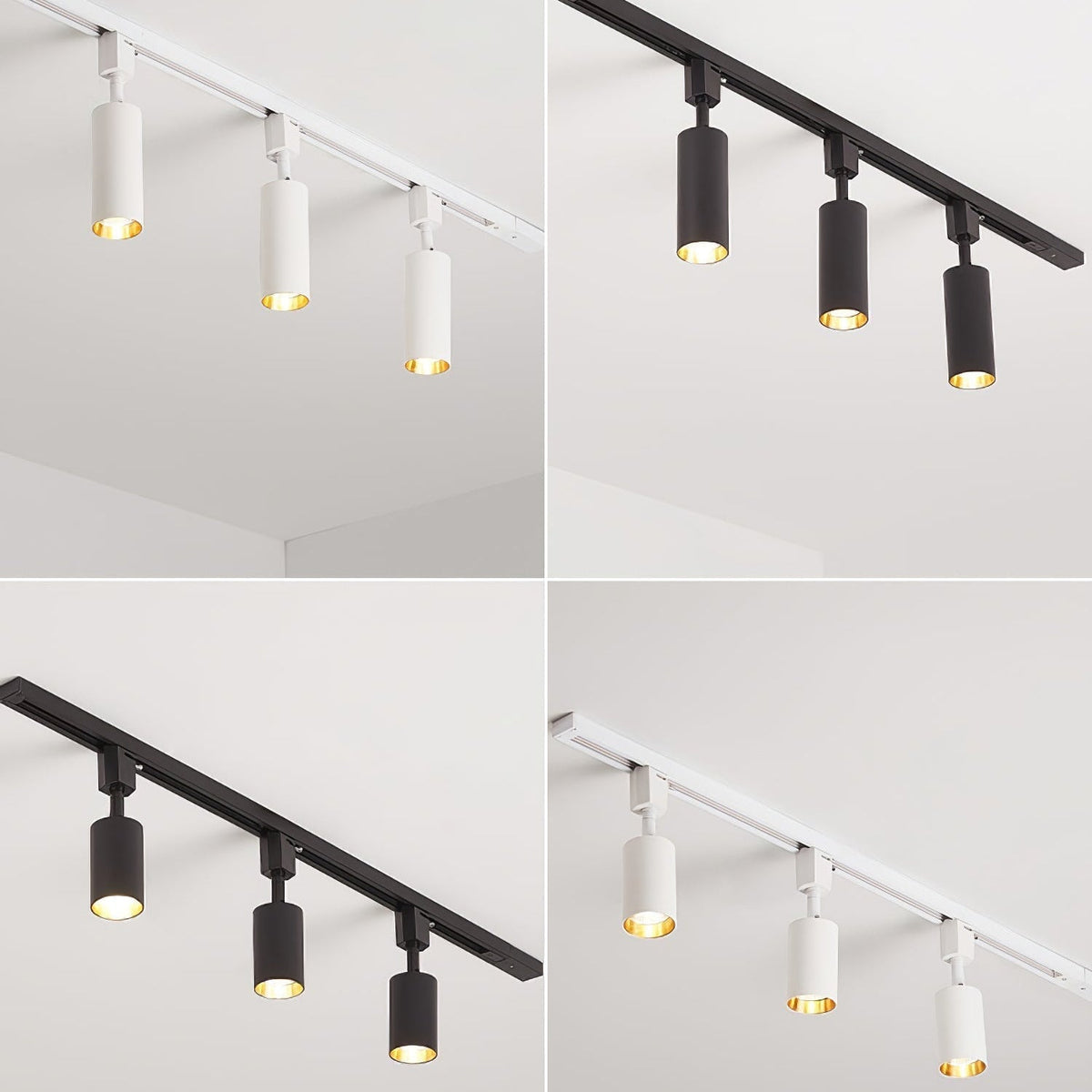 Ophelia Ceiling Lamp Sleek Cylinder Track with Minimalist