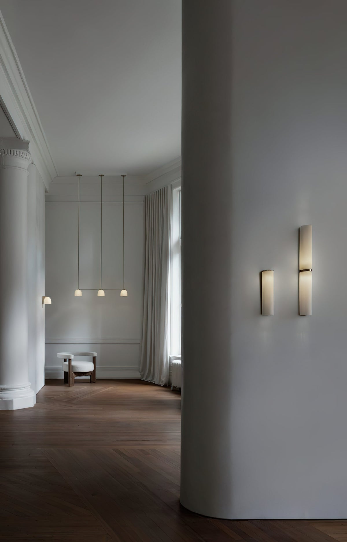 Alraeir Modern Minimalist Glass Wall Lamp