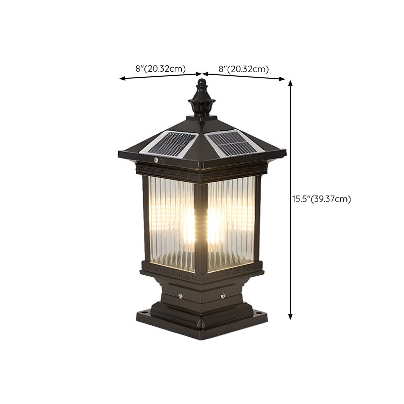 Ray Vintage Classic Lantern Solar Outdoor Light