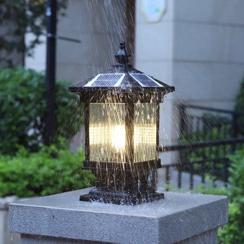 Ray Vintage Classic Lantern Solar Outdoor Light