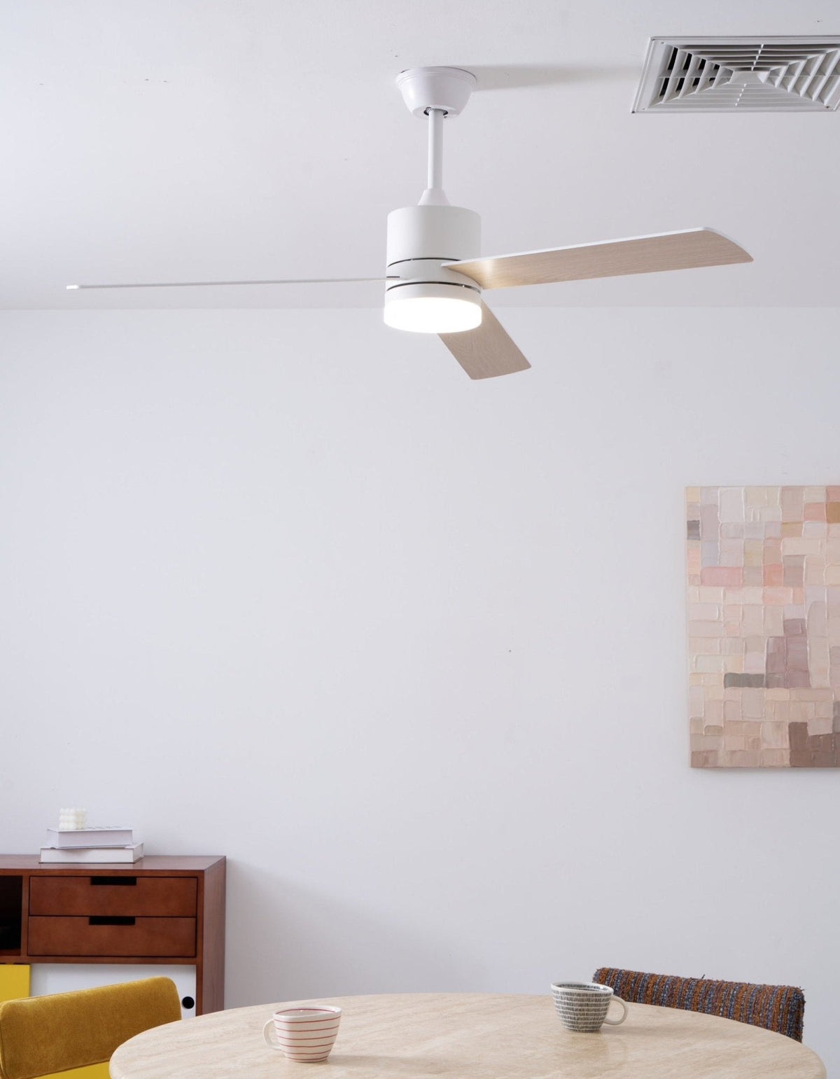 Virainian Drift Ceiling Fan Lamp