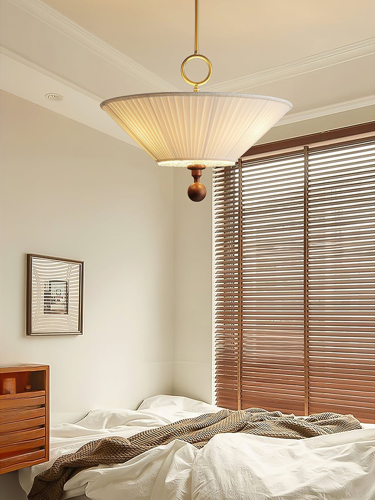 Maltik Pleated Pendant Light