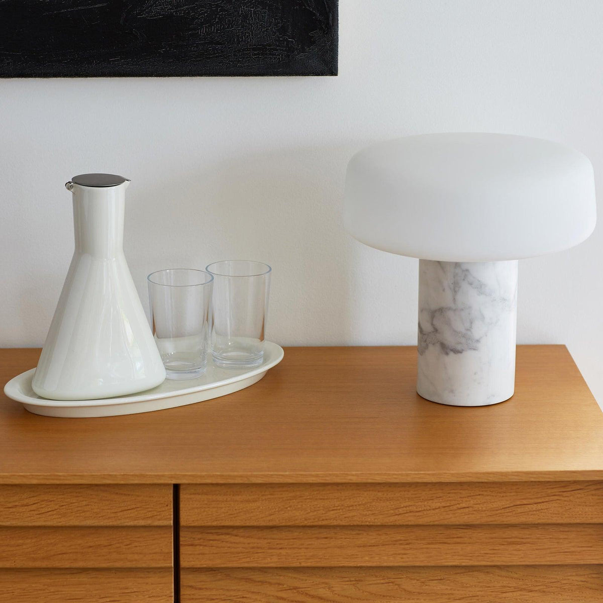 Erinilil Marble Base Table Lamp