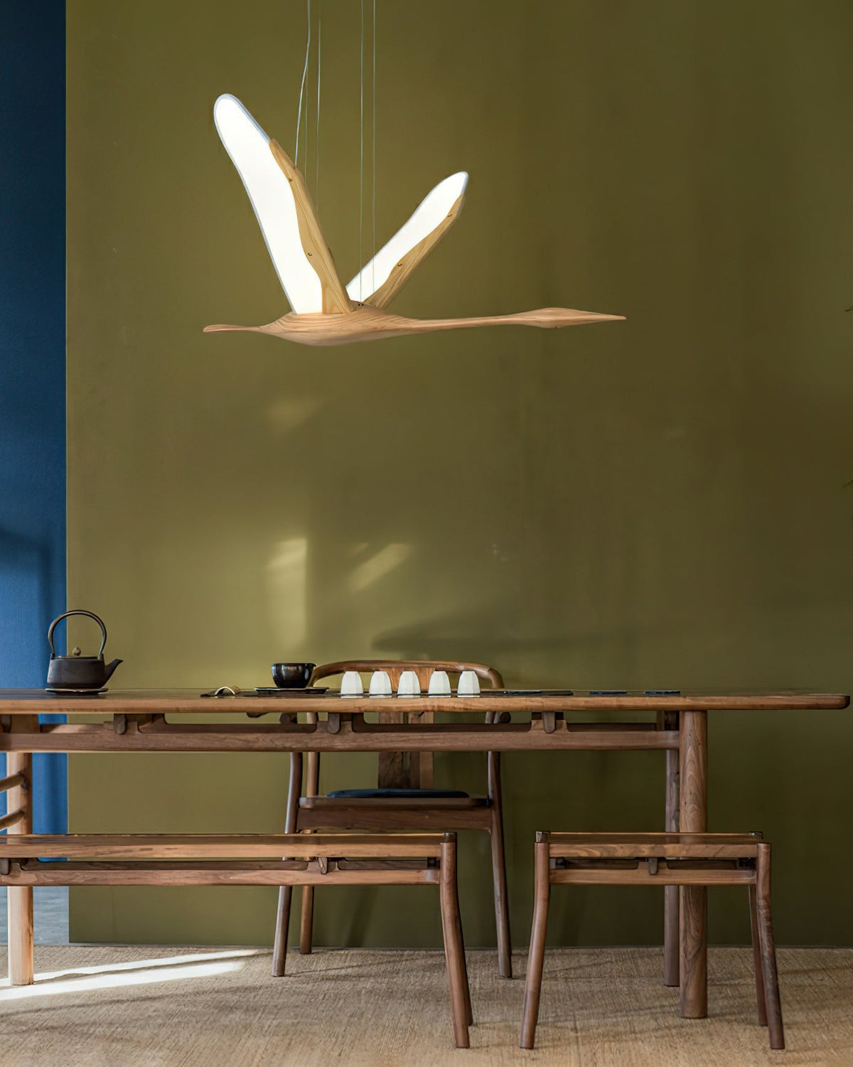 Syloine Modern Wood Pendant Lamp