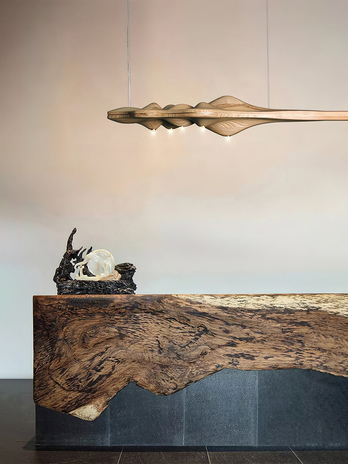 Tolven Premium Elegance Wood Pendant Lamp
