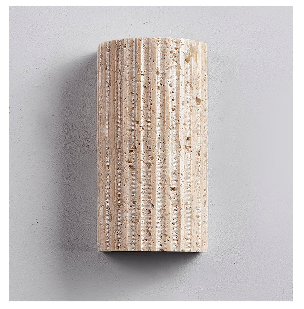 Sysilion Travertine Wall Light