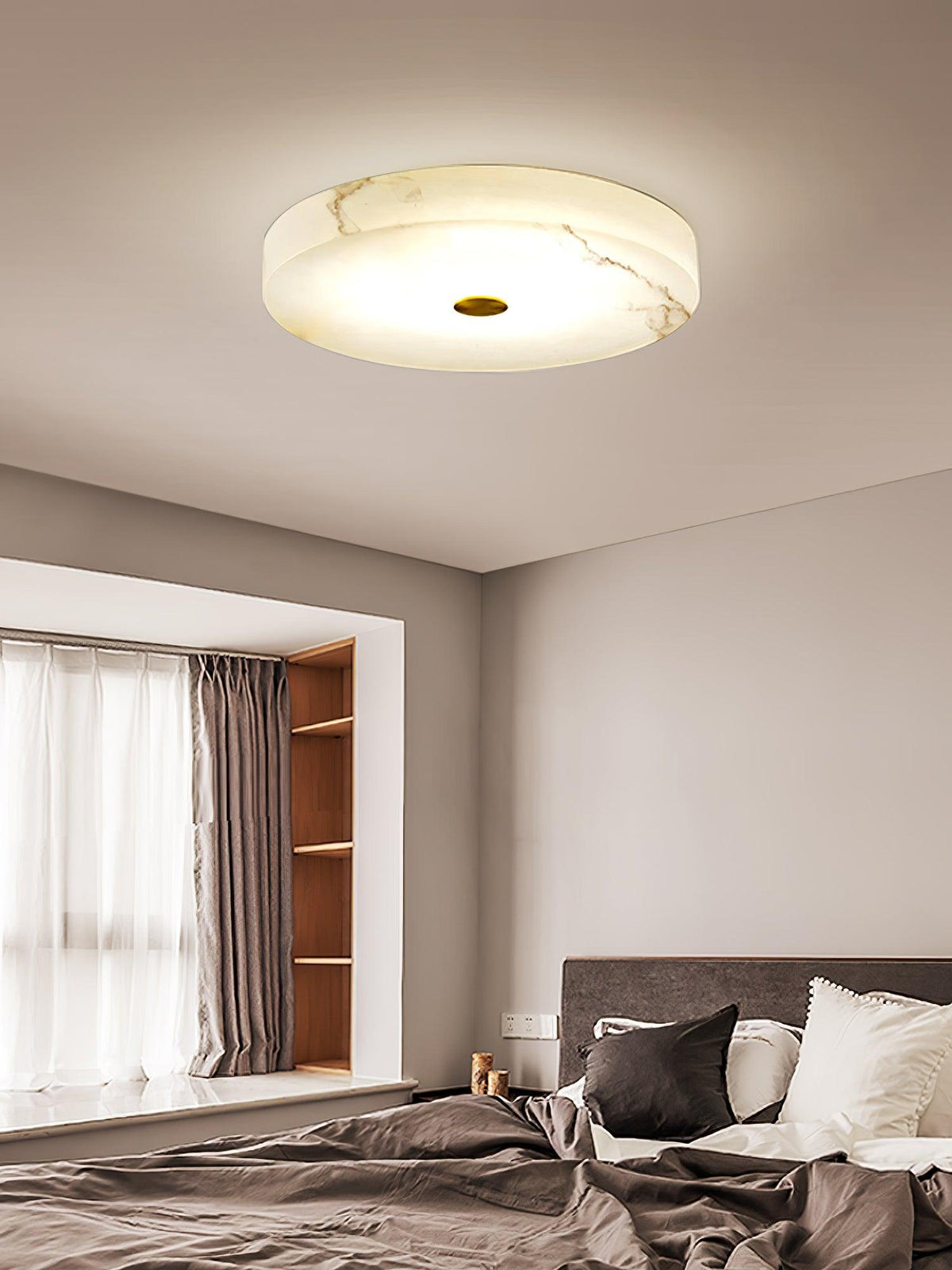 Euno Alabaster Ceiling Lamp