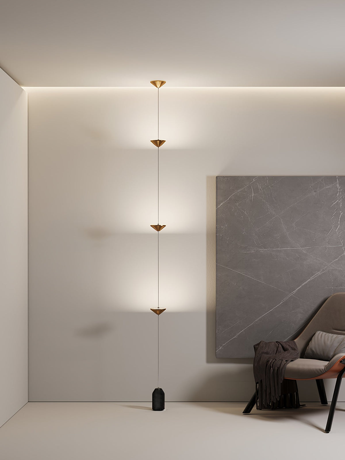 Elina Marble Floor Lamp