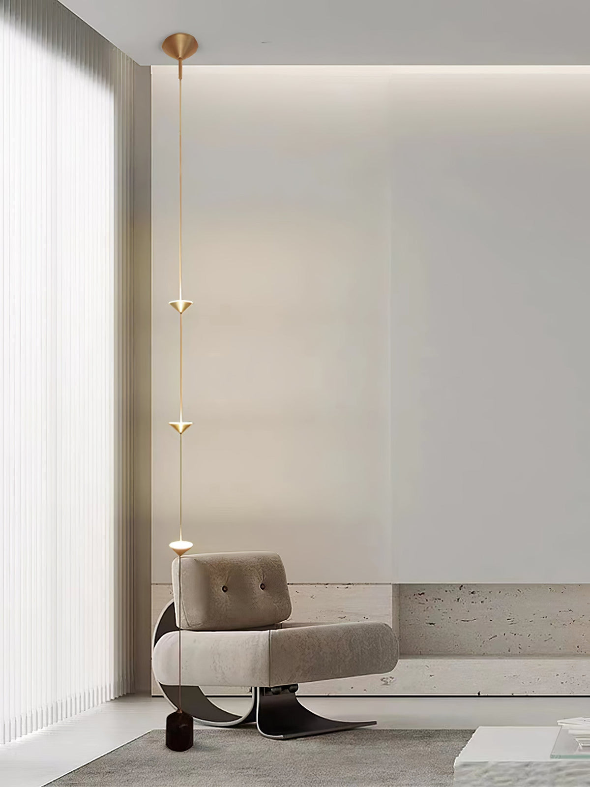 Elina Marble Floor Lamp