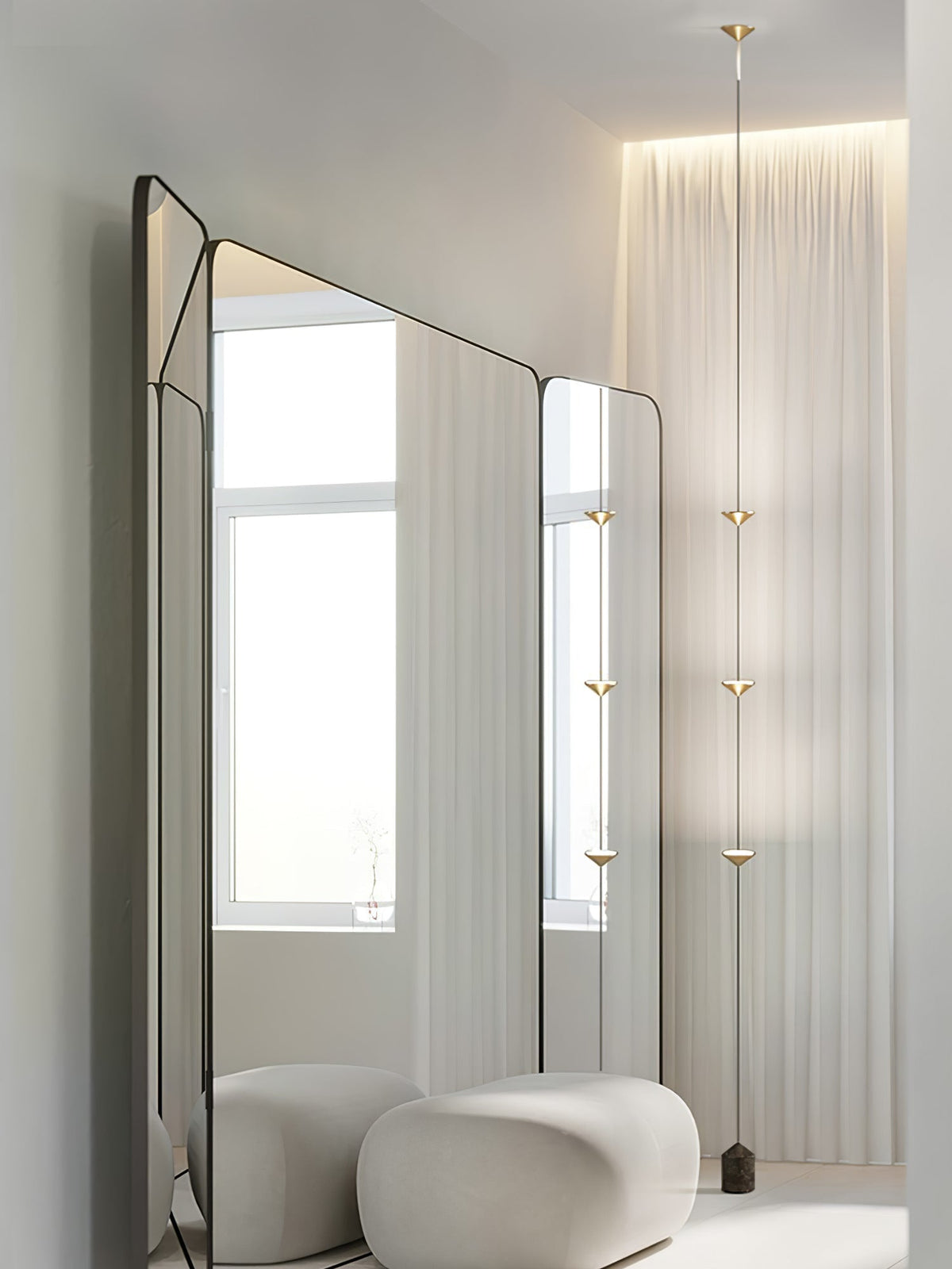 Elina Marble Floor Lamp