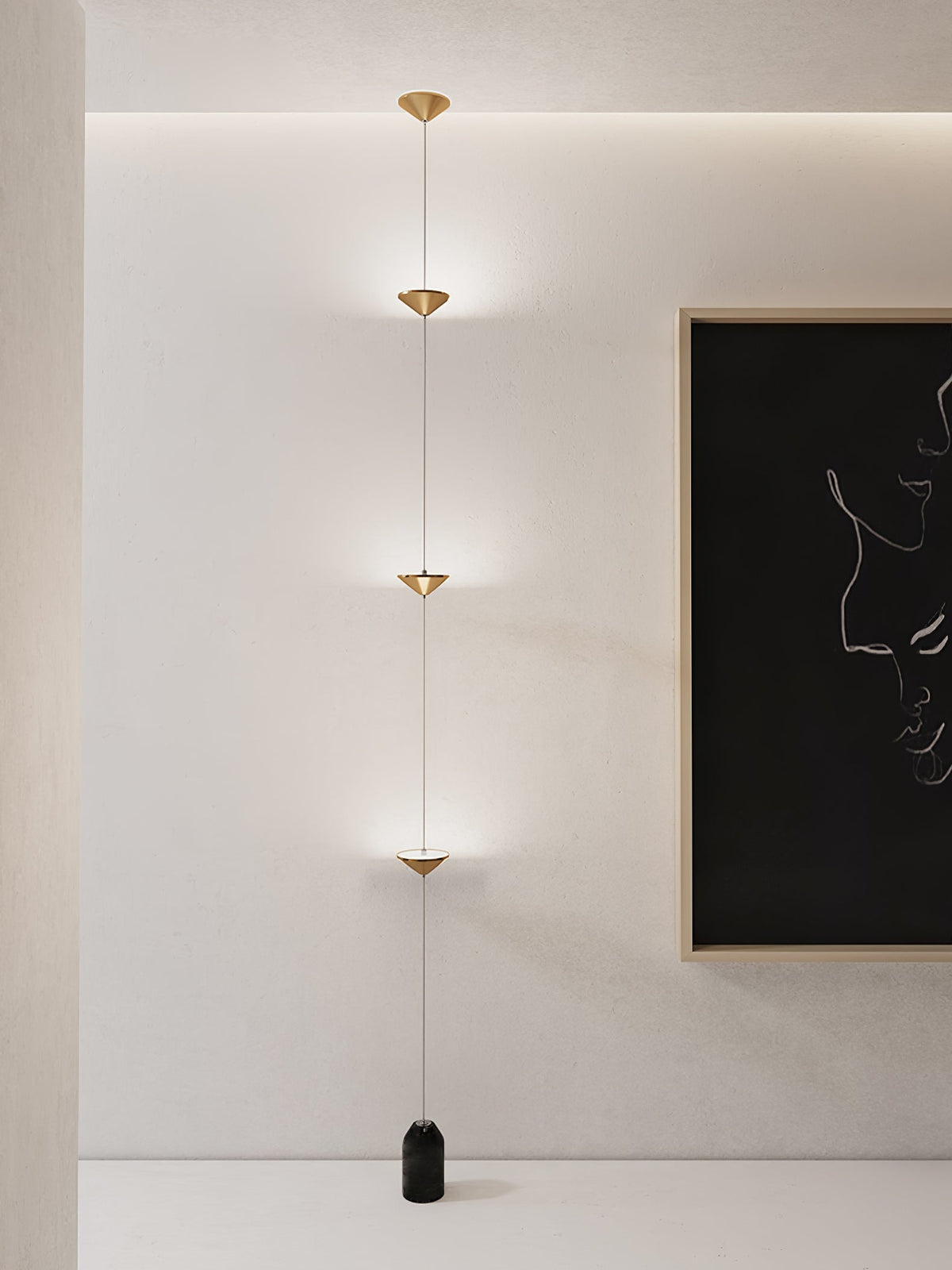 Elina Marble Floor Lamp