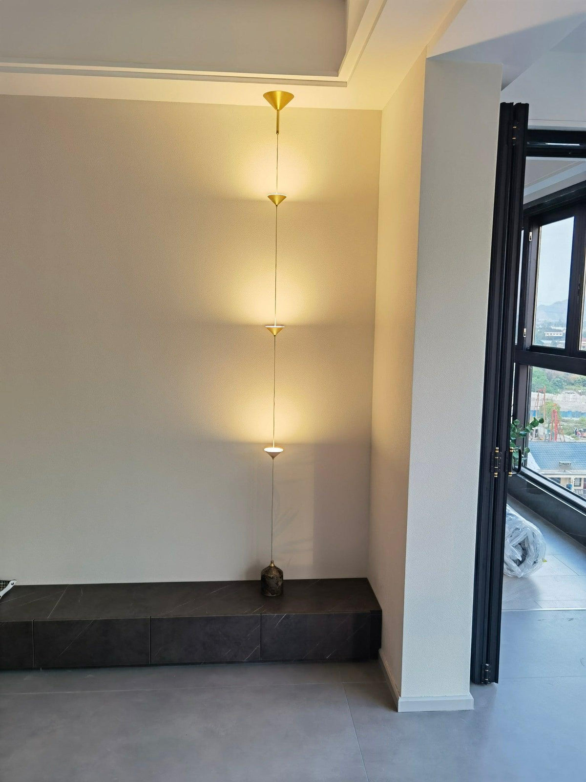 Elina Marble Floor Lamp