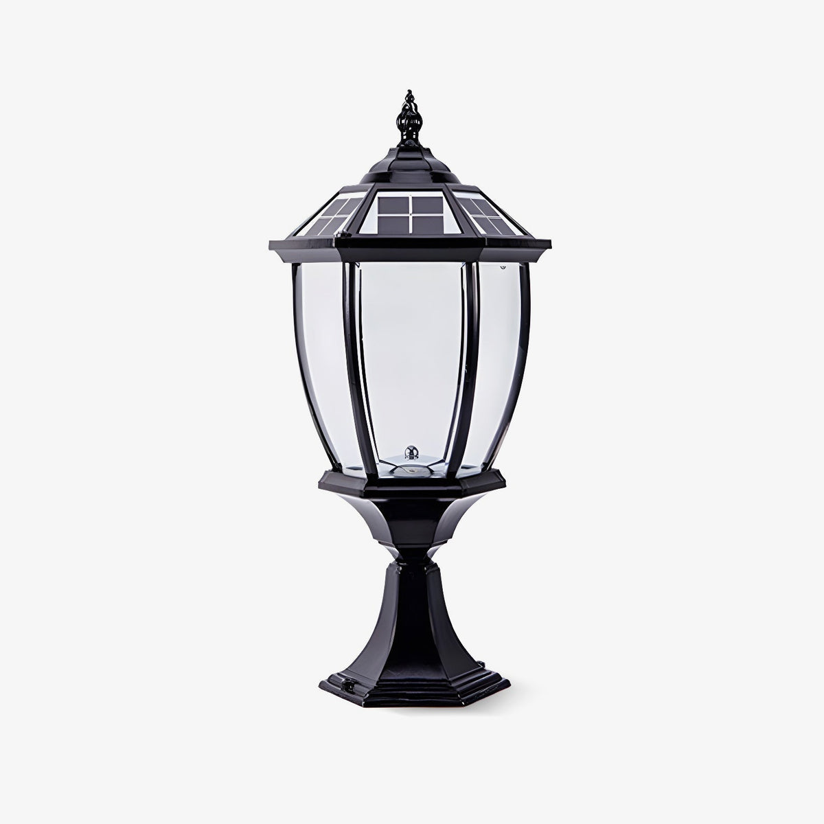 Cezoria Unique Solar Glass Lantern Outdoor Lamp