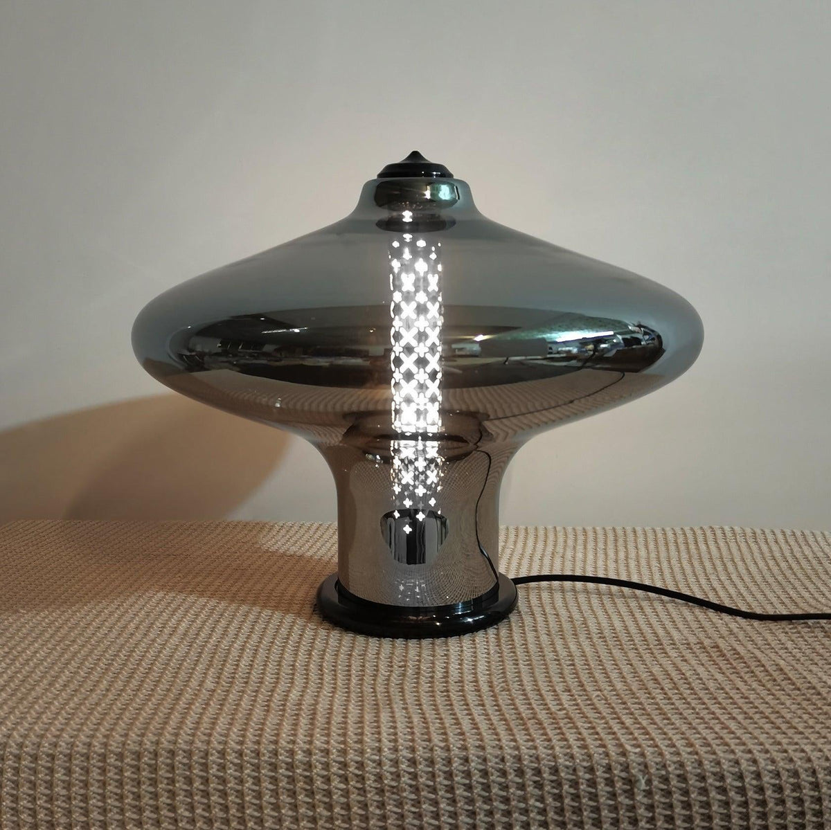 Anthony Modern Glass Table Lamp