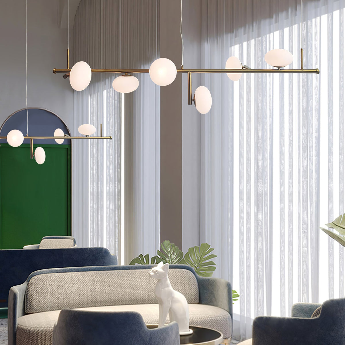 Balance Modern Glass Chandelier