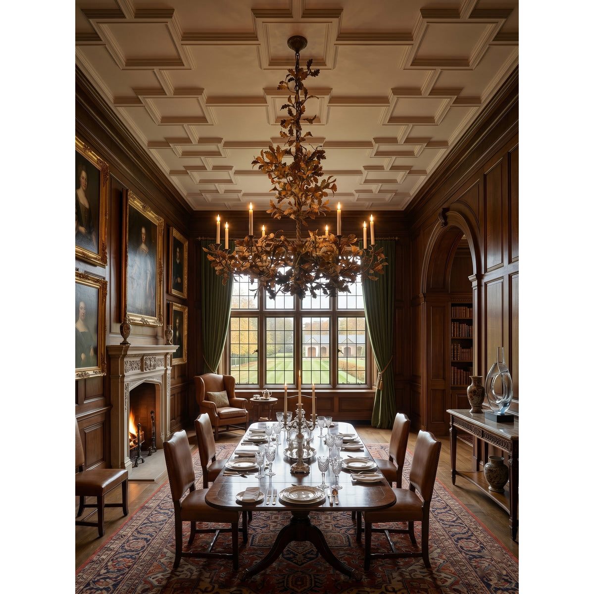 Floréthys Spring Oak Tree Chandelier
