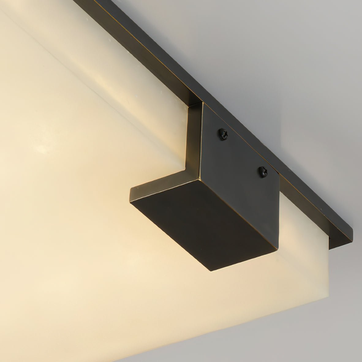 Kevenq Minimalist Alabaster Ceiling Light