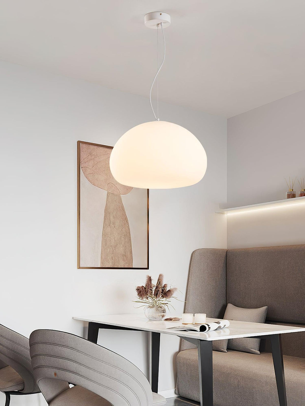 Zerina Glass cozy Pendant Light