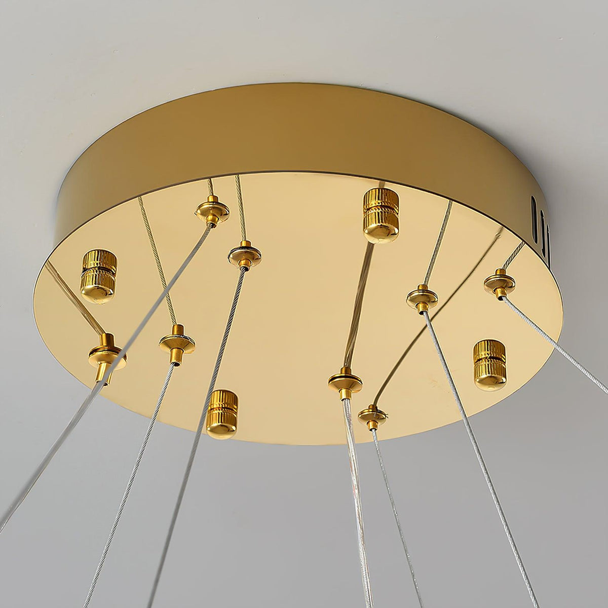 Cyrerira Chandelier Stella LED Crystal Ring