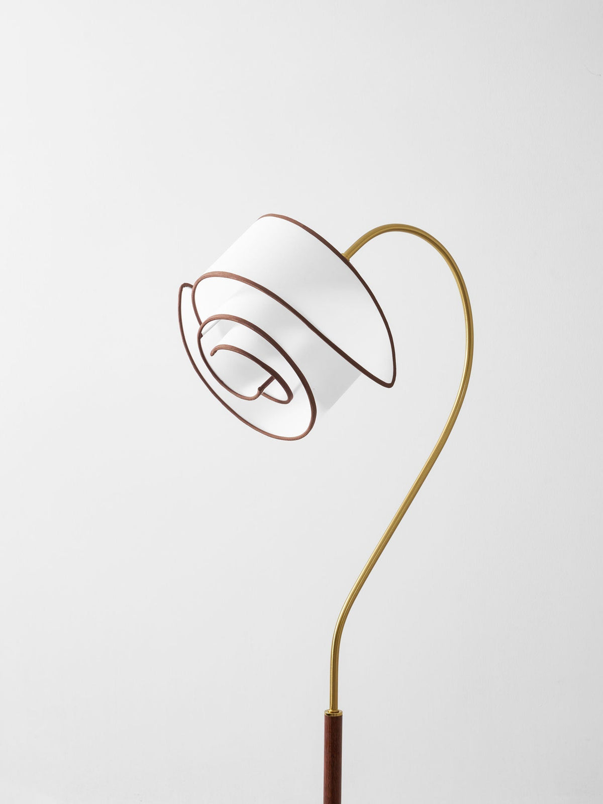 Hasol Curved Neck Floor Lamp