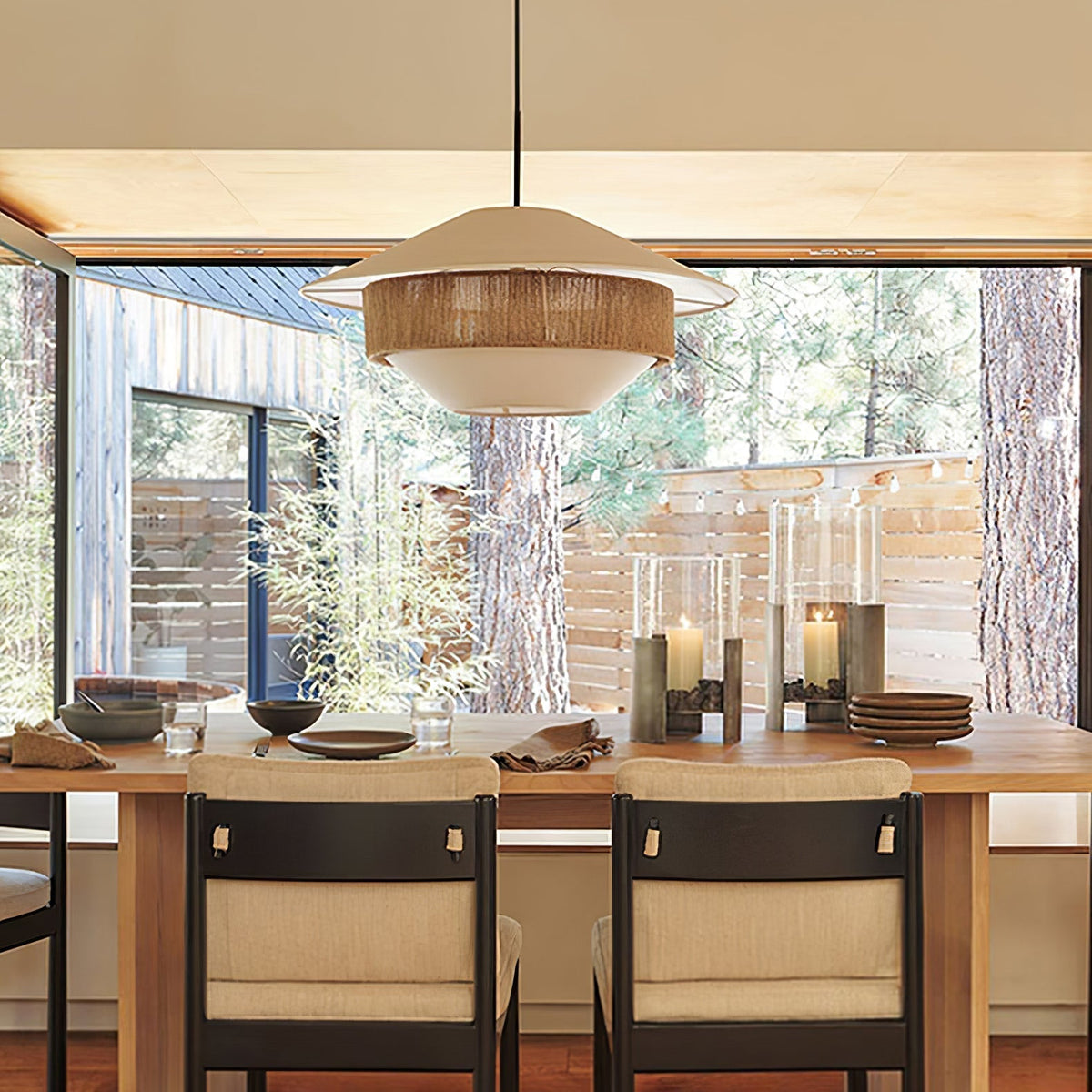 Athrel Modern Fabric Pendant Lamp