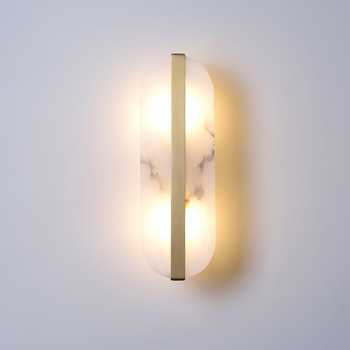 Hekel Long Ellipse Alabaster Indoor Wall Light