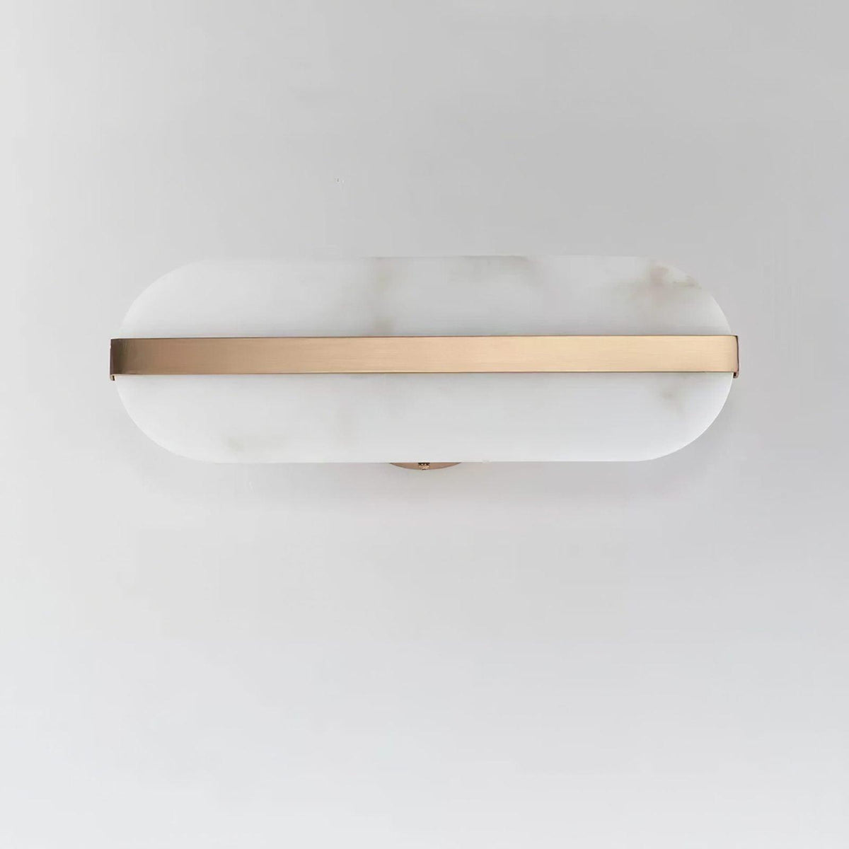 Hekel Long Ellipse Alabaster Indoor Wall Light