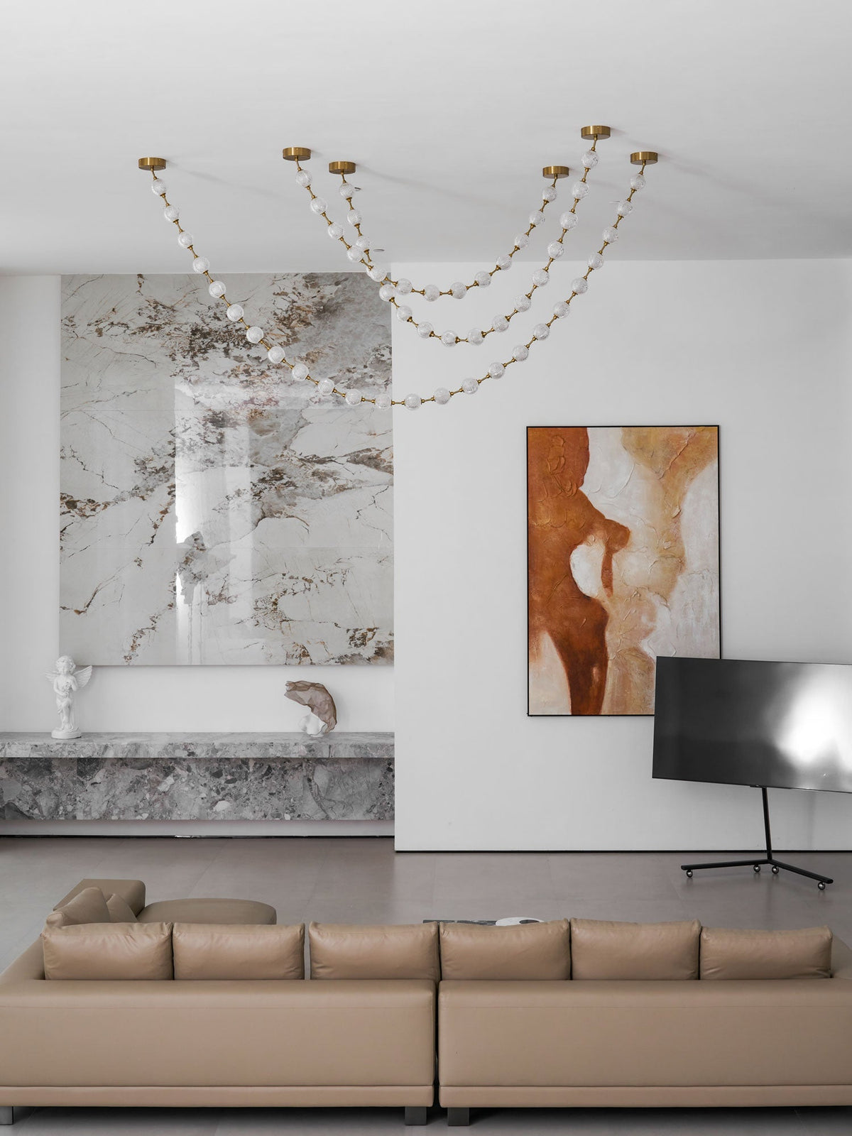 Esiena Strand Necklace Chandelier