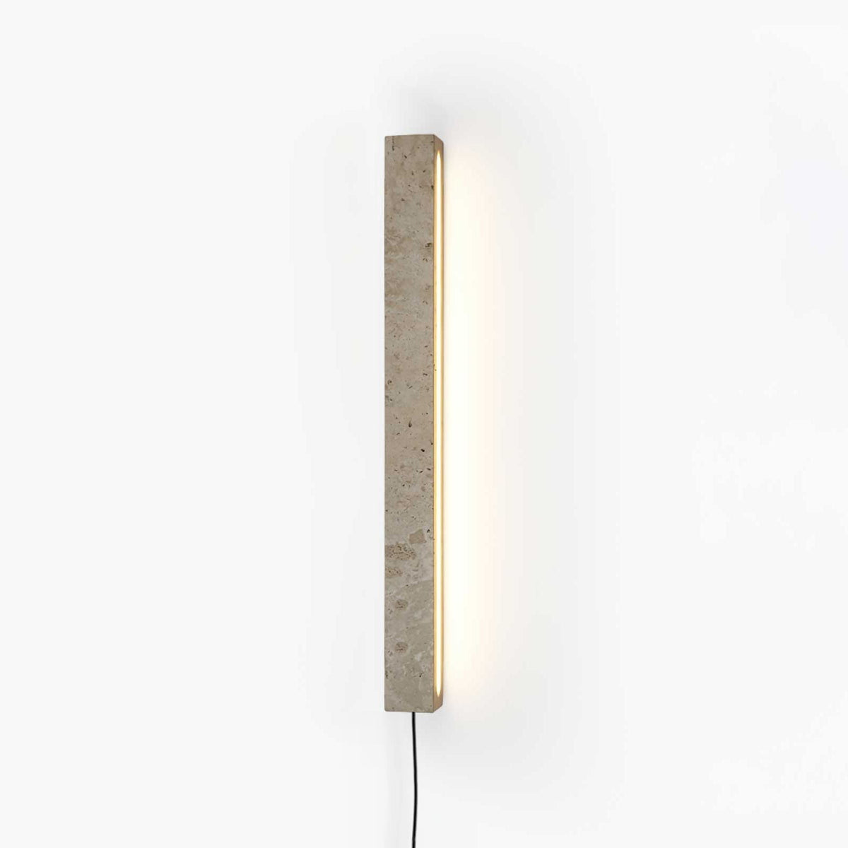 Parker Minimalist Travertine Wall Light