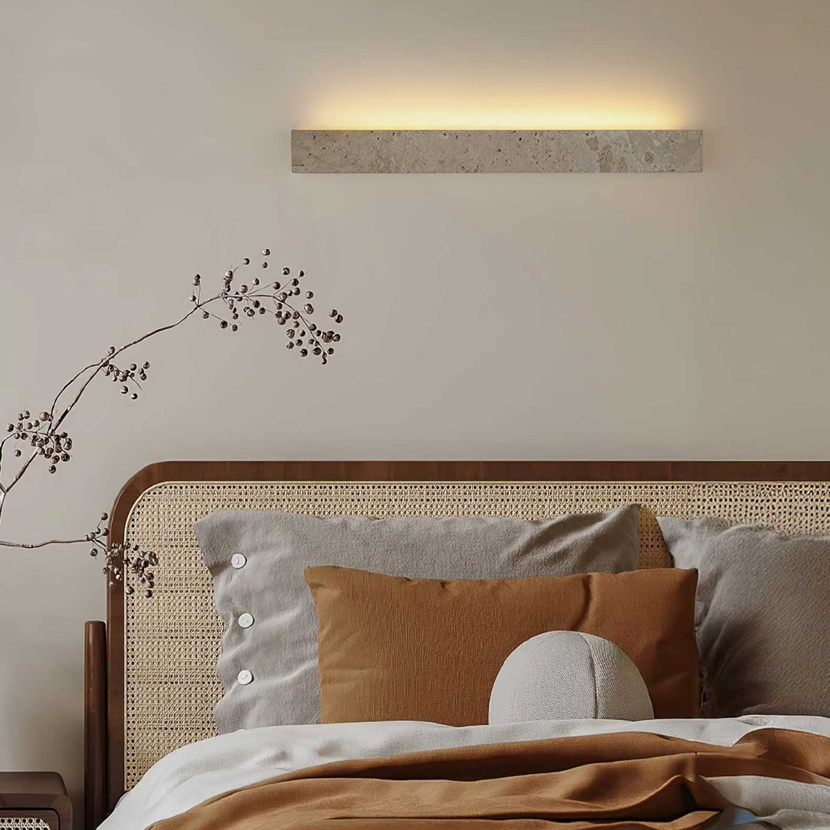 Ardora Travertine Wall Light