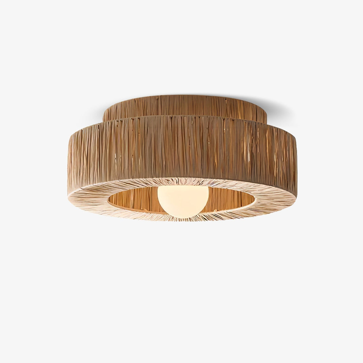 Ilthean Natural Straw Art Ceiling Lamp