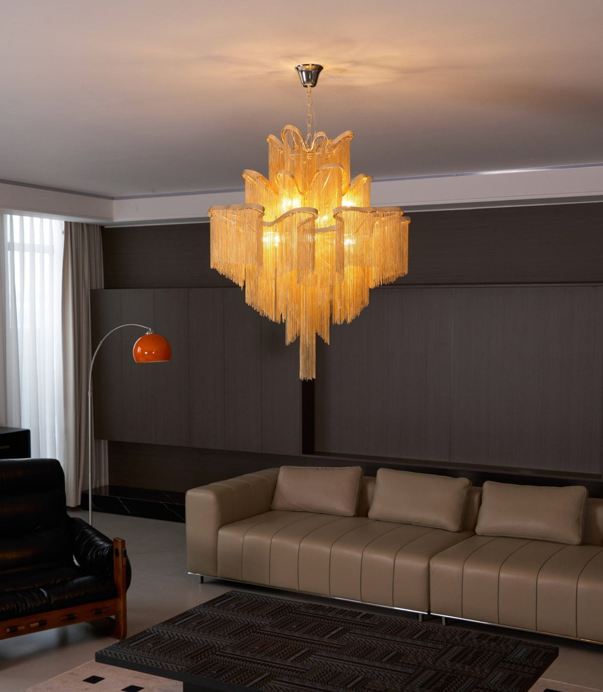 Noririne Stream Chain Chandelier