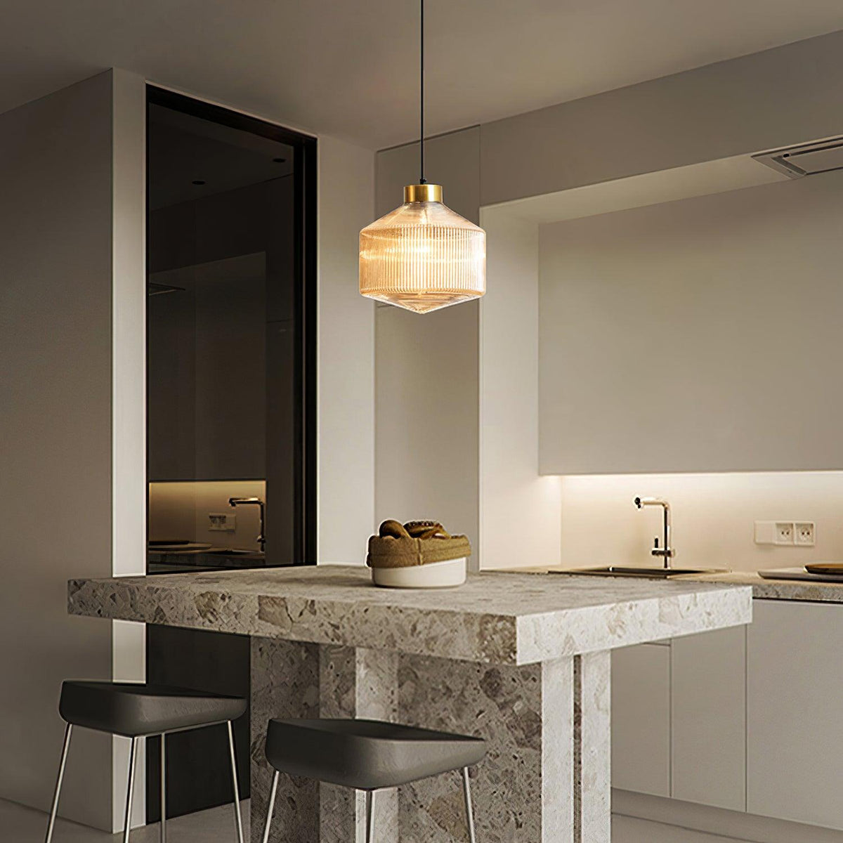 Velorarn Glass Artistic Pendant Light
