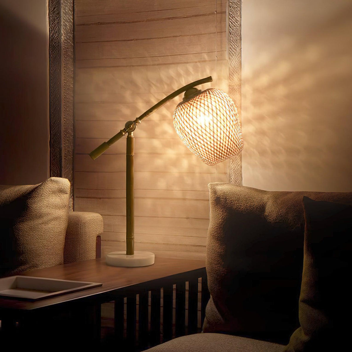 Zanell Bamboo Zen Table Lamp