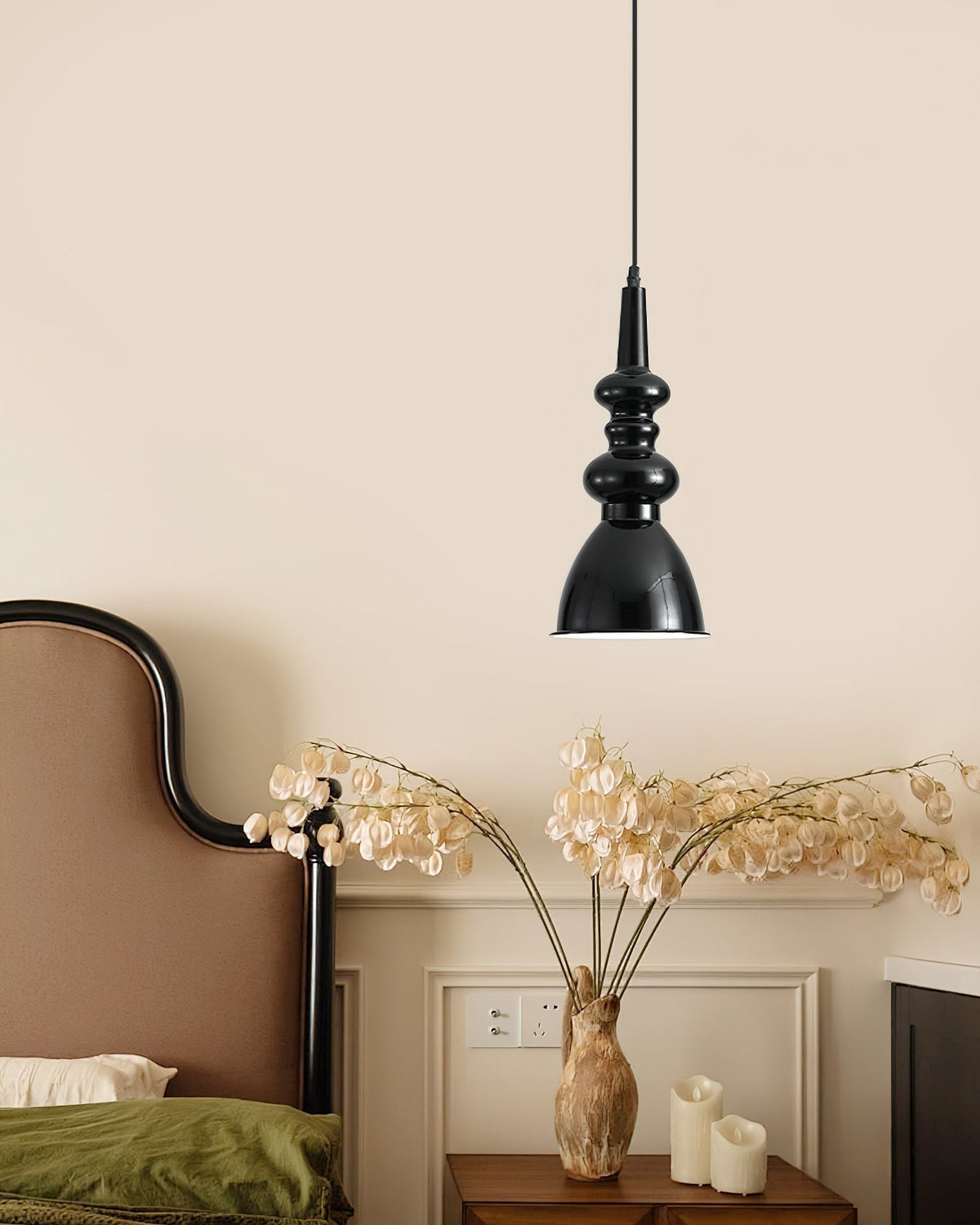 Hven Nordic Art Noir Pendant Light