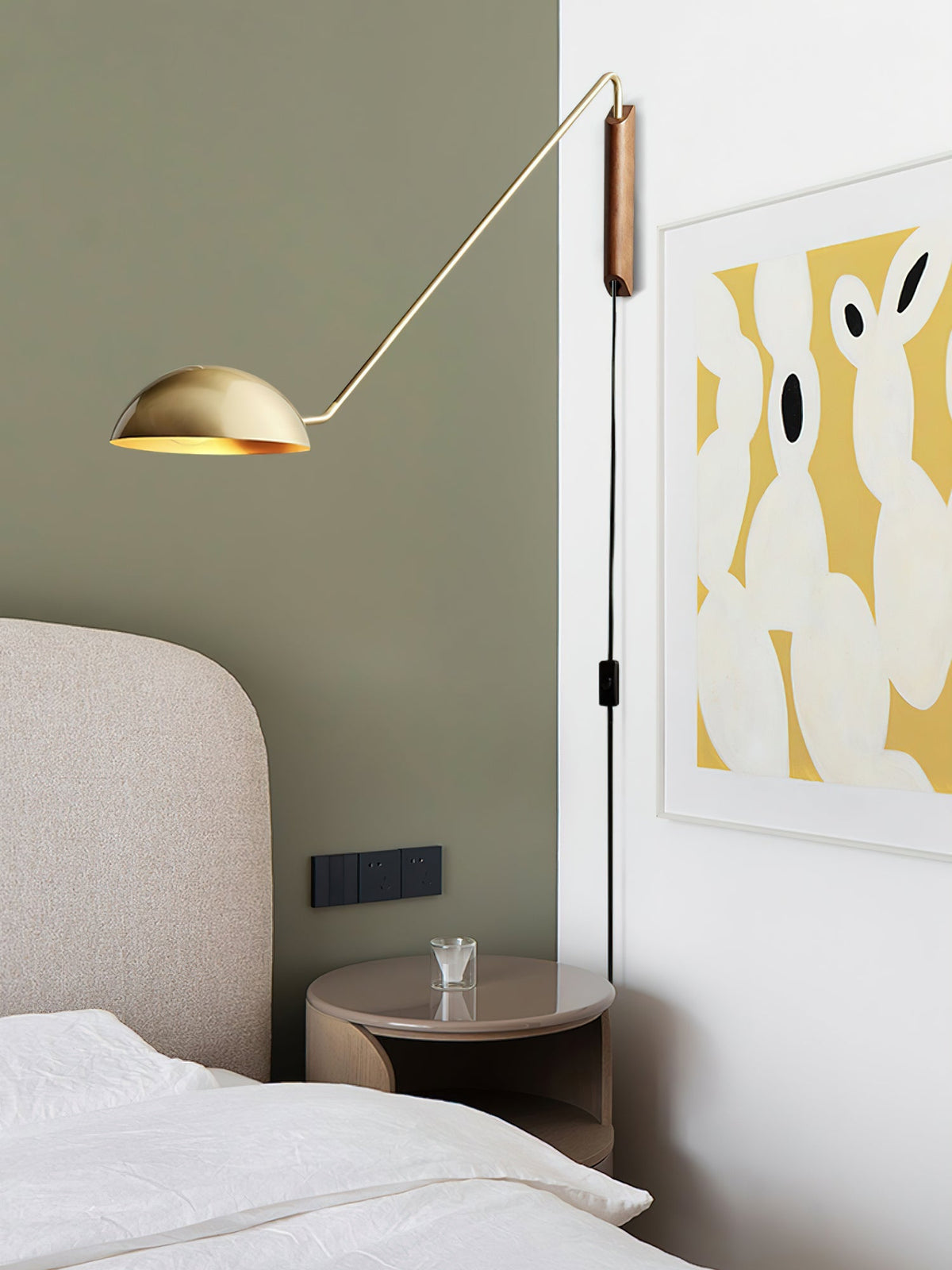 Hafia Dome Indoor Wall Light