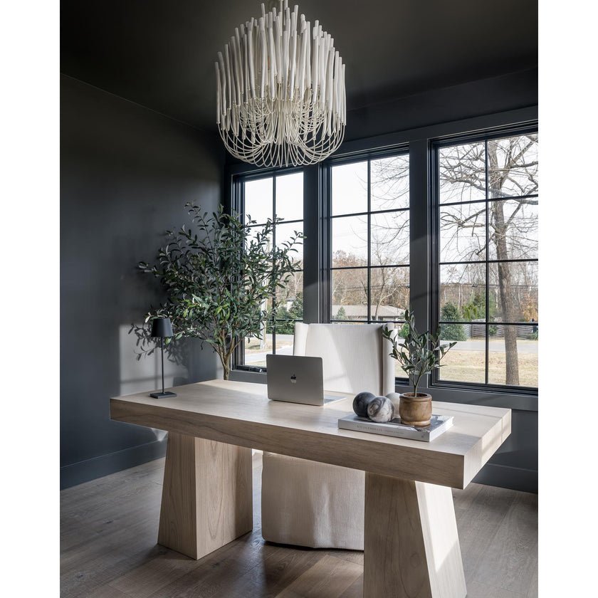 Nyphaiel Postmodern Luxury Wood Chandelier