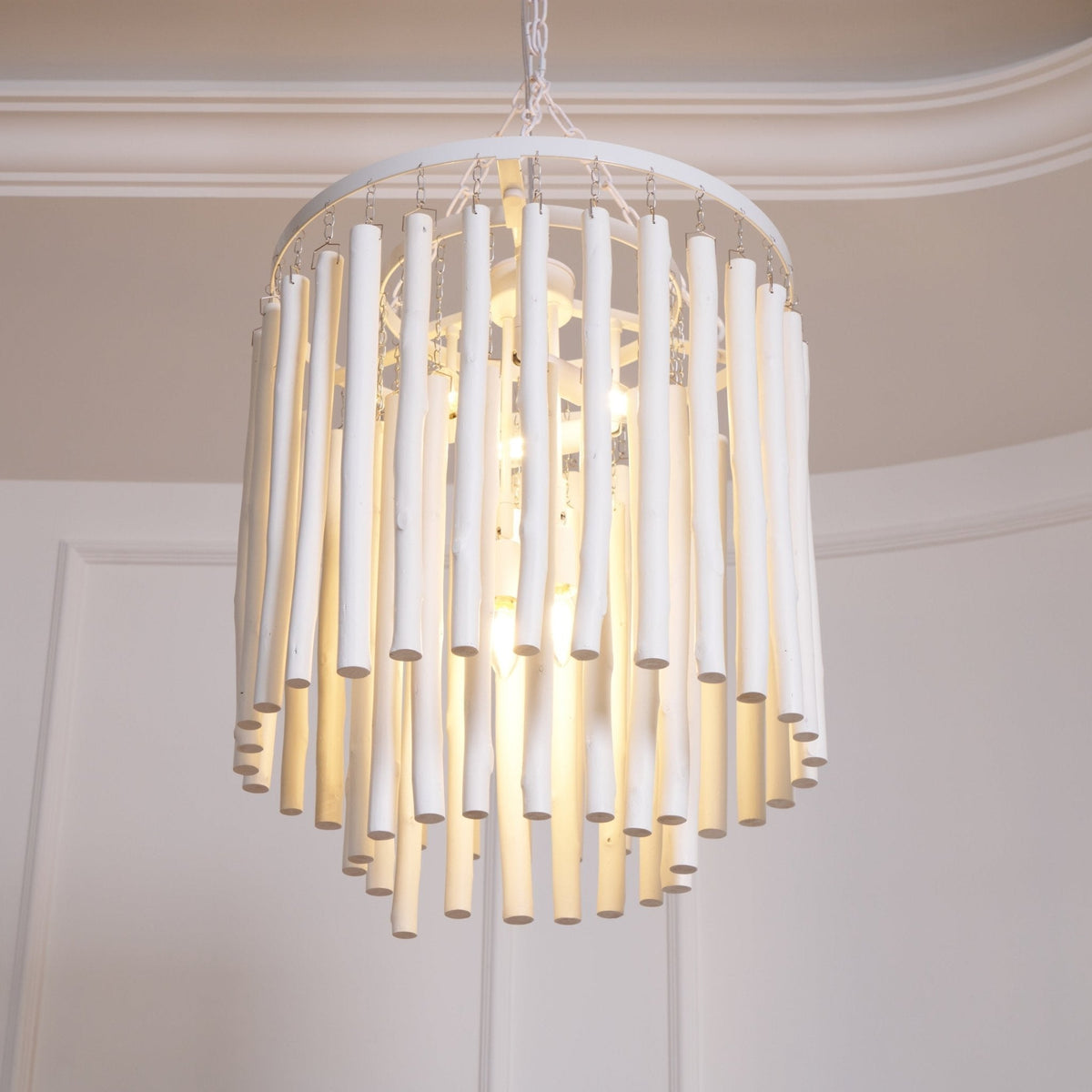 Holix Wood Chandelier