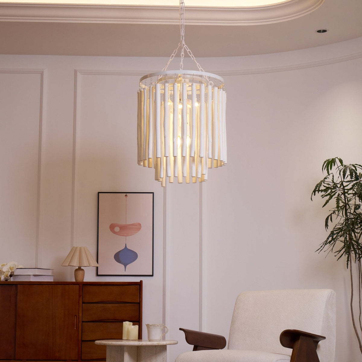 Holix Wood Chandelier