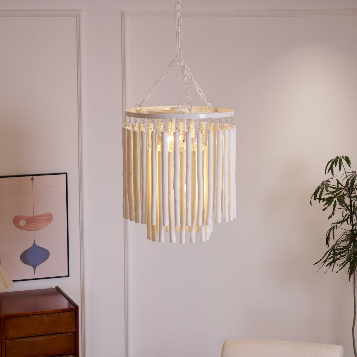 Holix Wood Chandelier