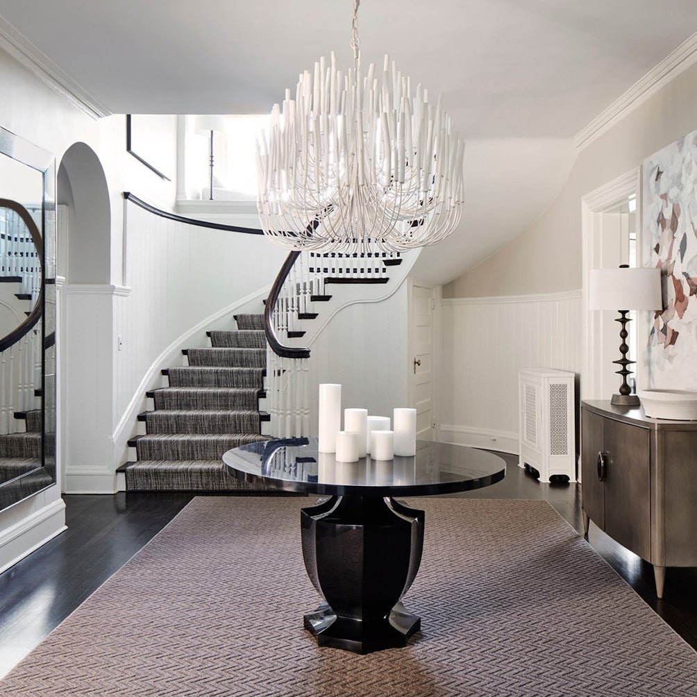 Nyphaiel Postmodern Luxury Wood Chandelier