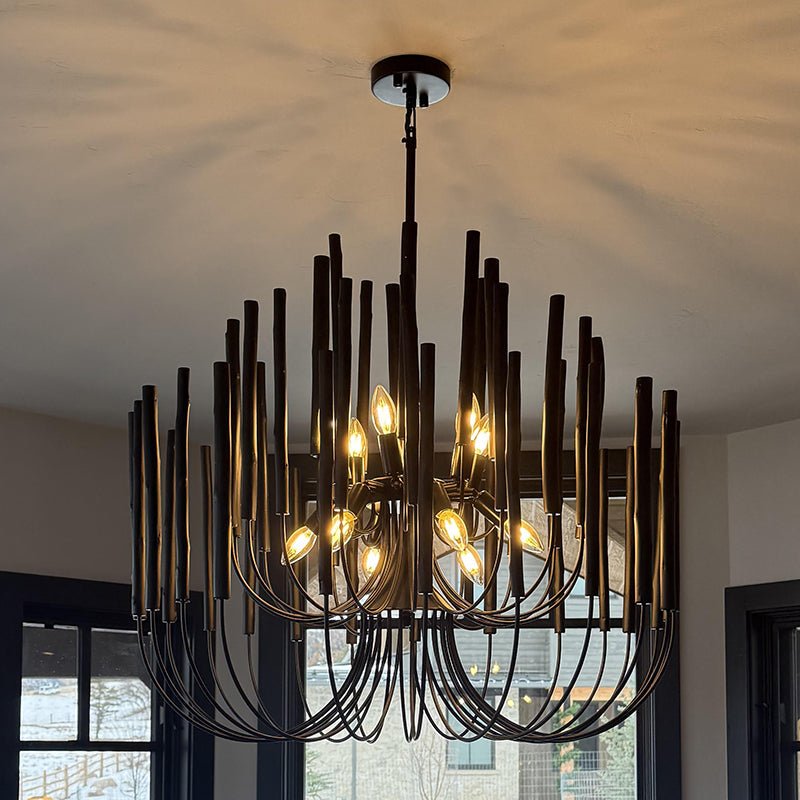 Holix Wood Chandelier