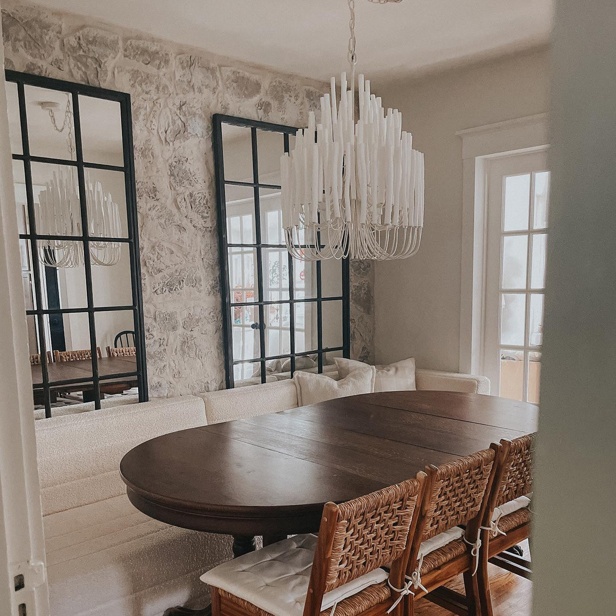 Holix Wood Chandelier