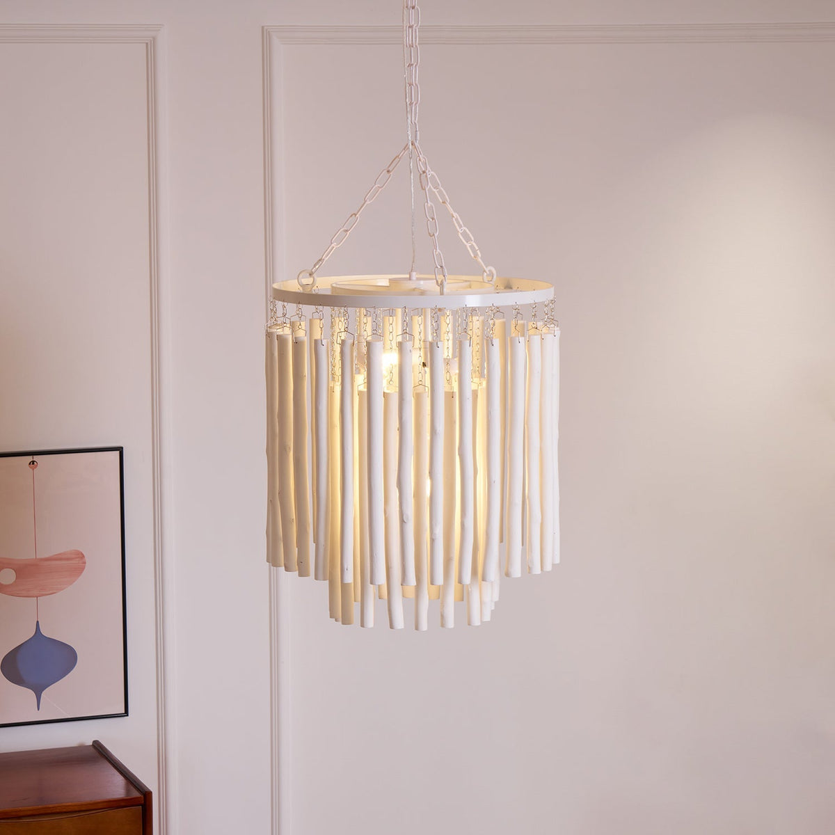 Holix Wood Chandelier