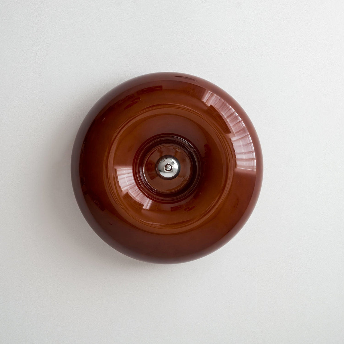 Ziola Swirl Glass Flush Mount Ceiling Light