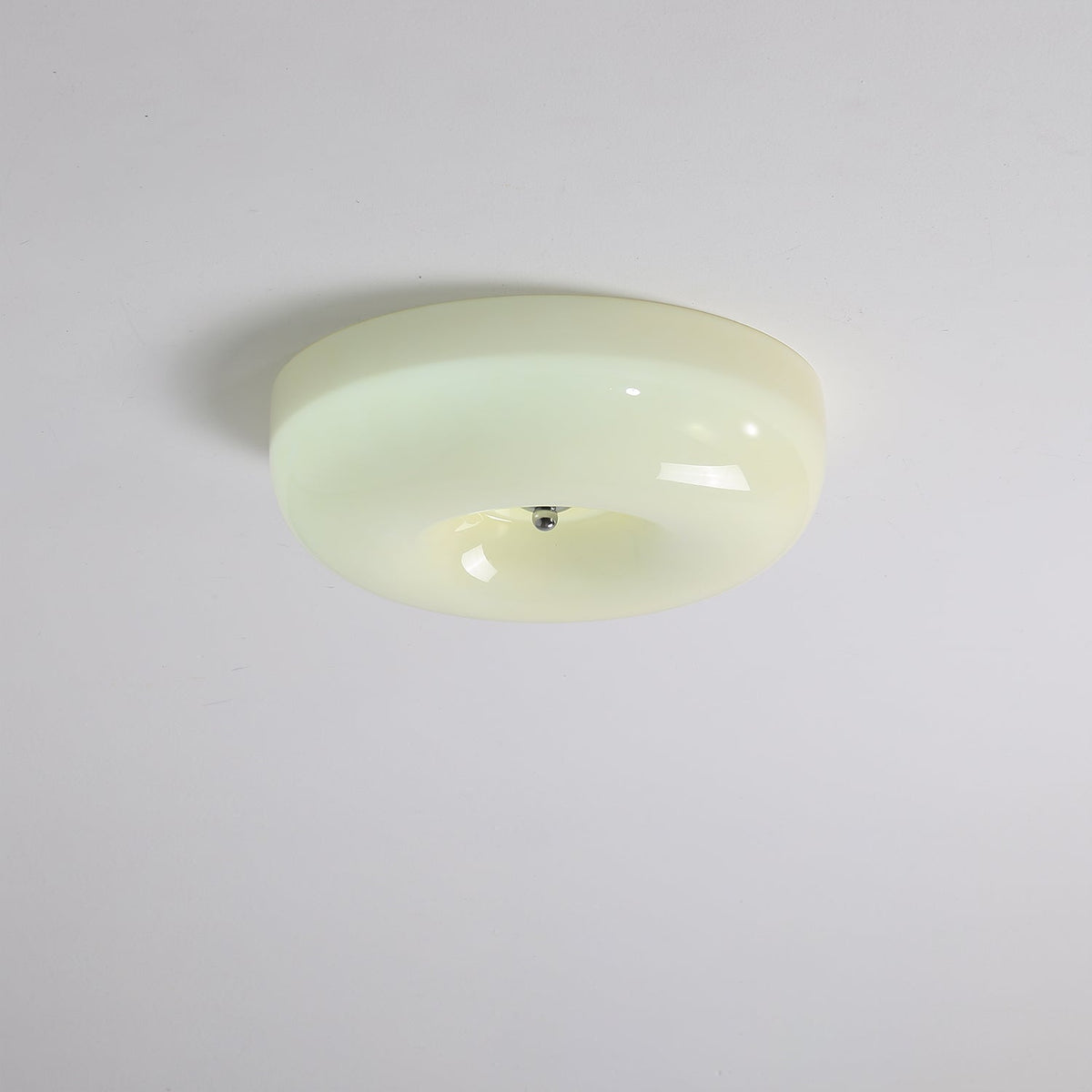 Ziola Swirl Glass Flush Mount Ceiling Light