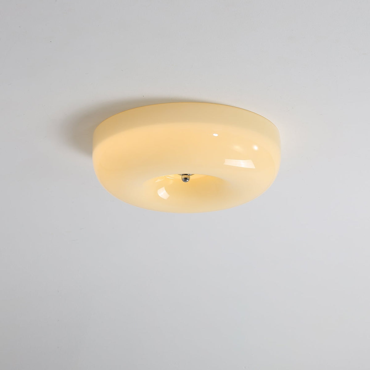 Ziola Swirl Glass Flush Mount Ceiling Light