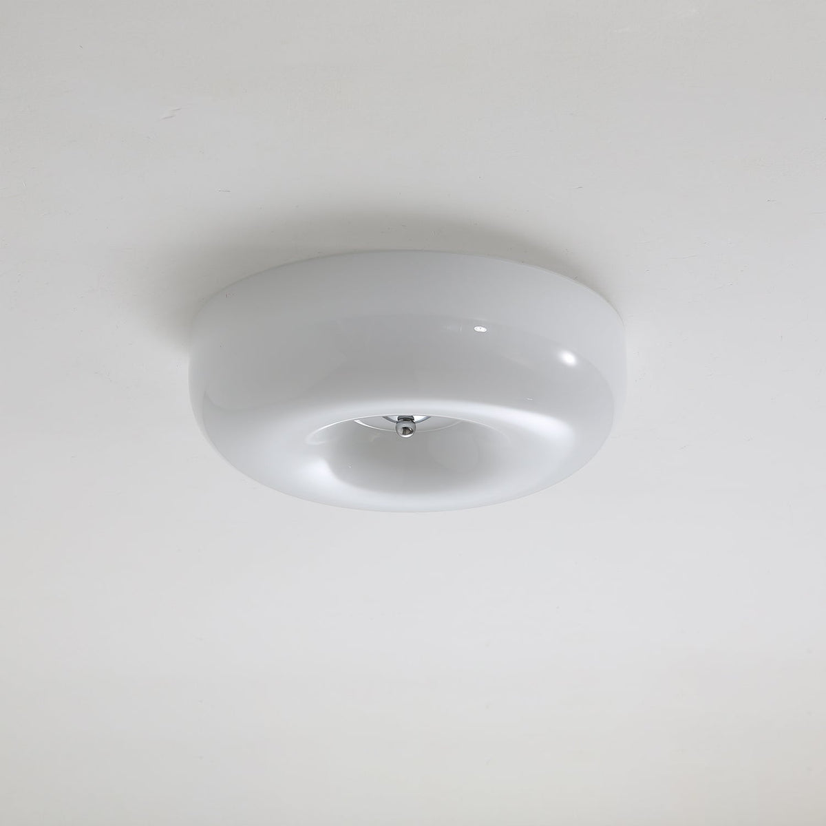Ziola Swirl Glass Flush Mount Ceiling Light