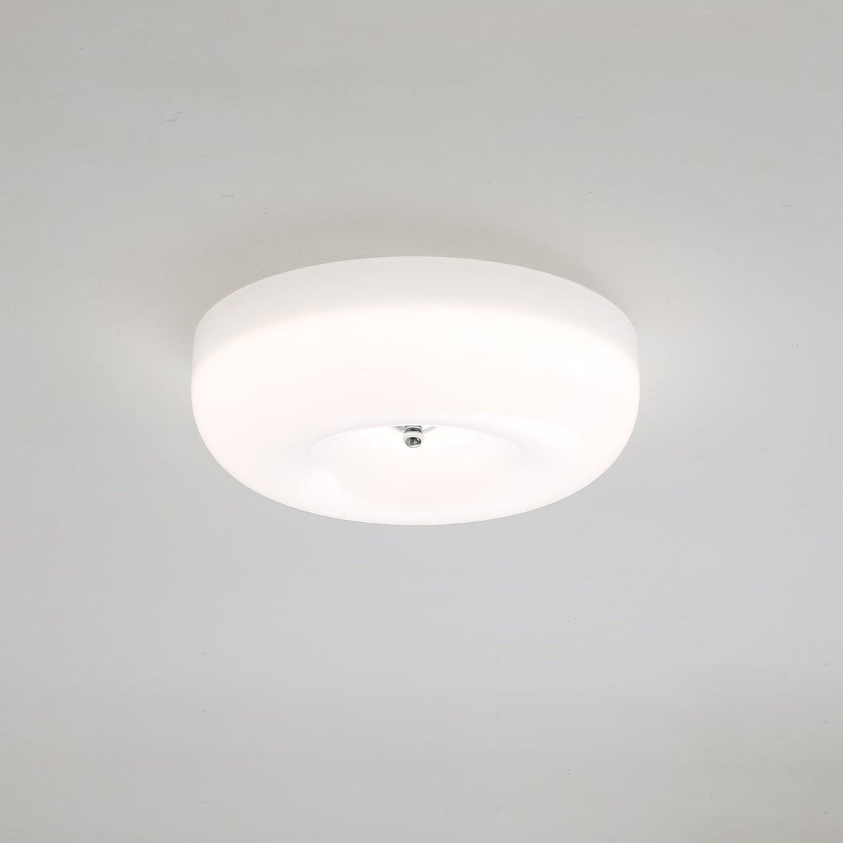 Ziola Swirl Glass Flush Mount Ceiling Light